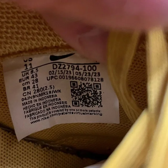 Women’s Nike Dunk Low Twist “Vivid Sulfur / Coconut Milk” Sz 11 - Picture 7 of 7